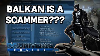 DCUO - Balkan is a Scammer