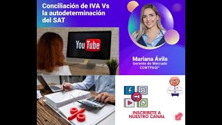Conciliacion IVA VS SAT Autodeterminacion