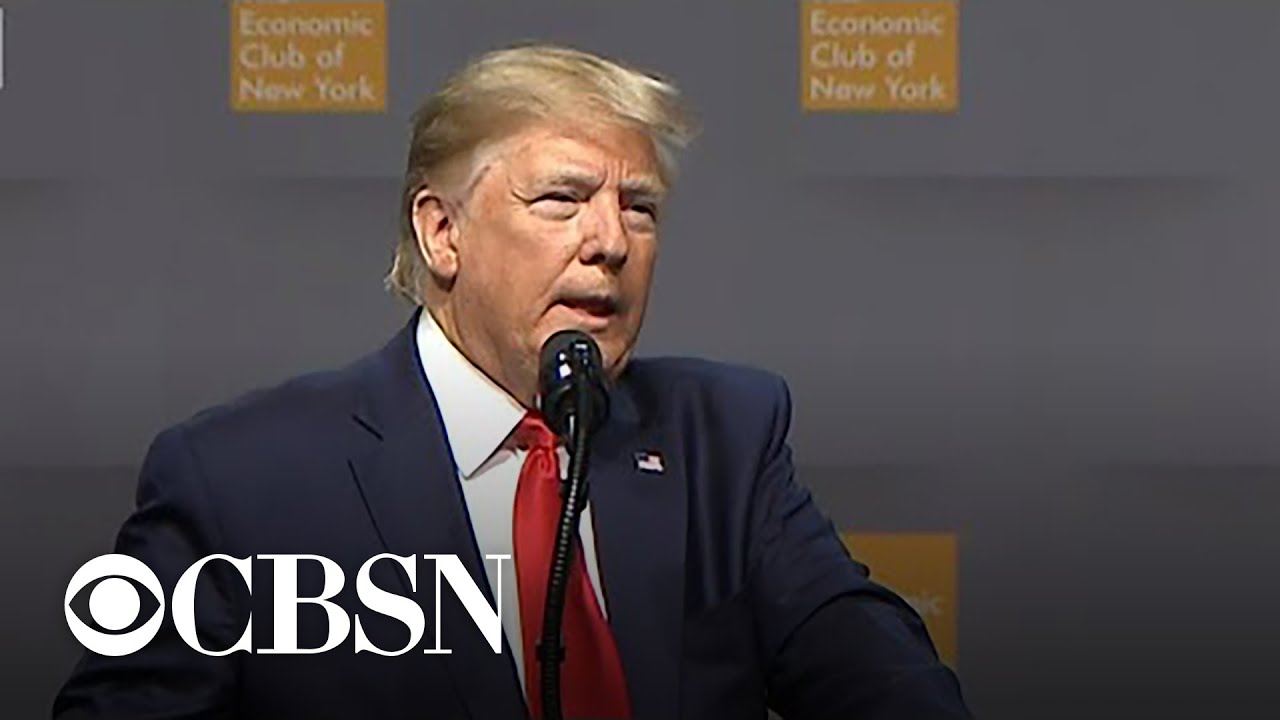 Trump speaks at the Economic Club of New York - YouTube