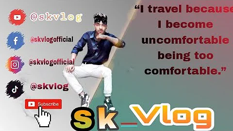 Youtube intro video 😊 Skvloge