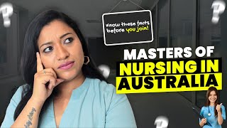 Masters of Nursing in Australia MUST KNOW BEFORE JOINING