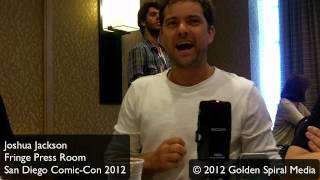 Joshua Jackson Interview Comic-Con 2012