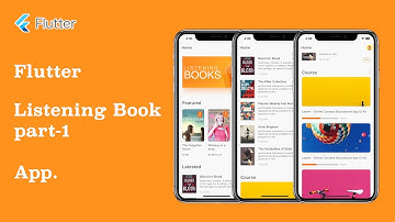 Flutter UI - Listening Book - part1 - SpeedCode