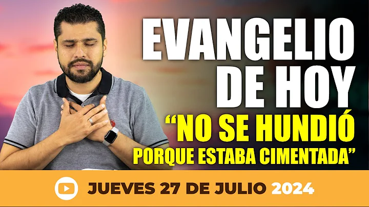 TODAY'S GOSPEL ✝️ THURSDAY, JUNE 27, 2024 “IT DID NOT SINK, BECAUSE IT WAS FOUNDED ON ROCK” 😇