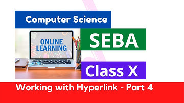 Creating internal links in HTML5 || Class 10 Computer Science || SEBA Online Class