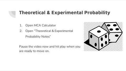 Pre-Algebra: Theoretical & Experimental Probability