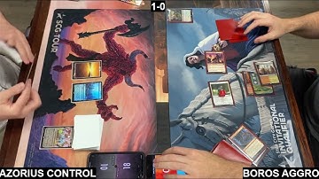 Pioneer - Azorius Control VS Boros Aggro