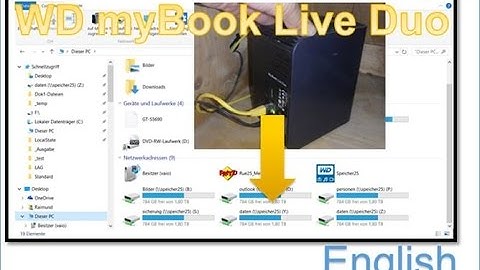 How to Connect NAS to Windows 10: WD myBook Live DUO Network Storage