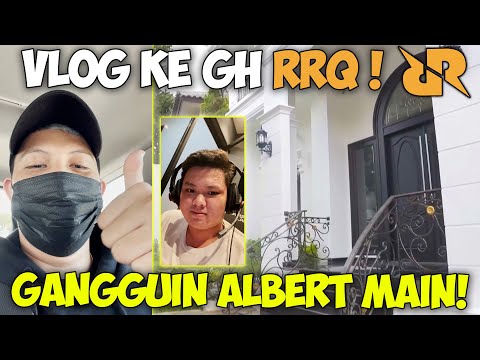 VLOG PERTAMA RRQ XINN !! PERJALANAN KE GH RRQ HOSHI !! KITA LANGSUNG GANGGUIN ALBERT MAIN !!