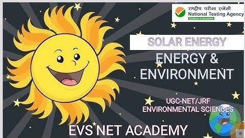 Solar energy @evsnetacademy16 #renewableenergy #energy #ntaugcnet #ugcnetpaper1 #evs#nta #netjune