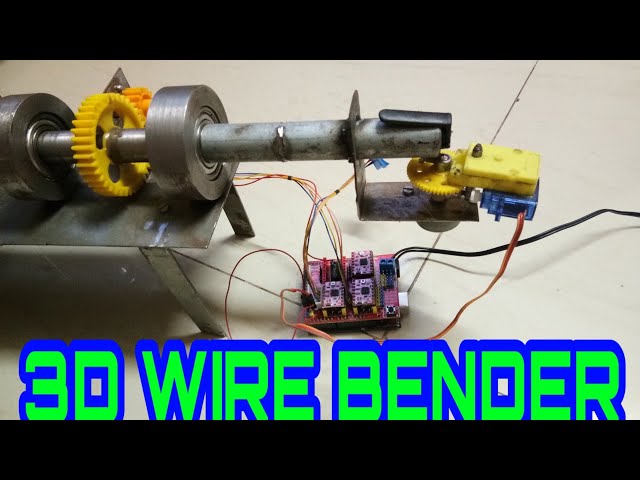 DIY wire bending machine – Code Make Share