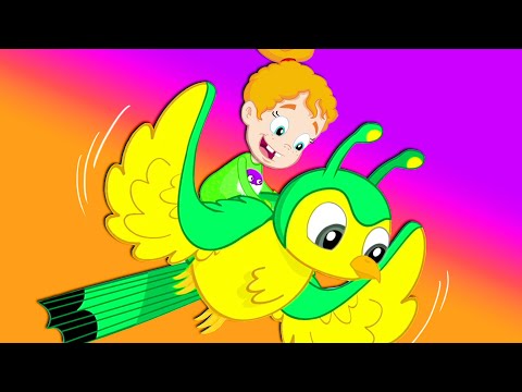 Groovy Марсианин и Фиби - Все дети города пропали без вести! Это из-за ведьмы?