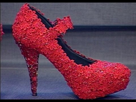 customização de sapatos de noiva