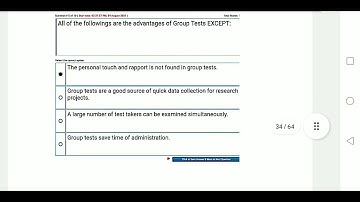 PSY631 || Psychological Testing | Quiz 3 || 2nd Mega File of Solved MCQs for Final term Exam Prep