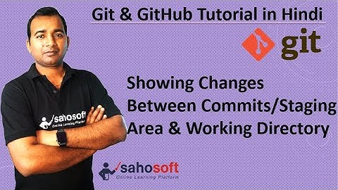 Showing Changes Between Commits/Staging Area & Working Directory | Git Diff  |  Git Tutorials #9