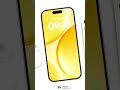 Yellow iPhone