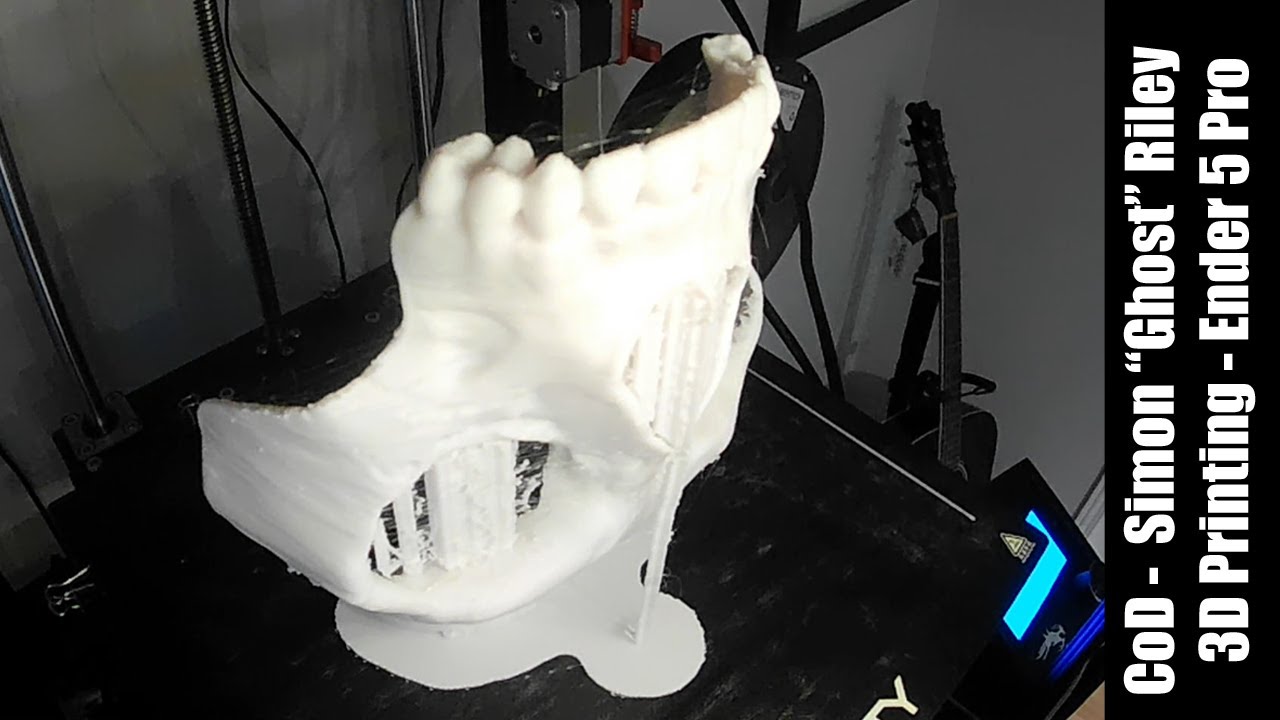 2022 GHOST SIMON RILEY MASK COD MODERN WARFARE 2 WARZONE 3D 3D model 3D  printable