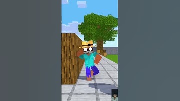 HELP Herobrine avoid Pillagers (Bones - Imagine Dragons) #herobrine #shorts #minecraft #bones