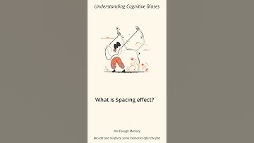 What is Spacing Effect? [Vertical Video] - Cognitive Bias Definition & Example #shorts