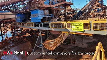 Improving gradation at iron ore mine with a custom-designed rental conveyor systems