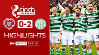 Celtic are champions of Scotland again! 🏆  | Hearts 0-2 Celtic | Scottish Premiership Highlights