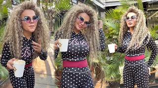 Paparazzi क सथ Rakhi Sawant क डरम, Full Masti Mood, Enjoying Coffee