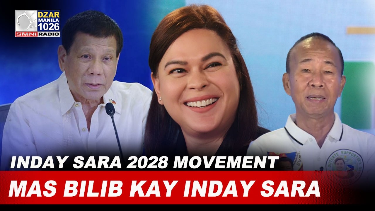 Mas bilib kay Inday Sara kaysa kay FPRRD — Pres. Masanguid, Inday Sara 2028 Movement