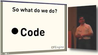 Diego Zamboni on the CFEngine Design Center - LinuxCon 2012