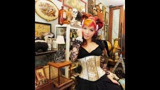 La Carmina on Oddities, Season 4: Obscura Antiques TV show, Science Discovery Channel image