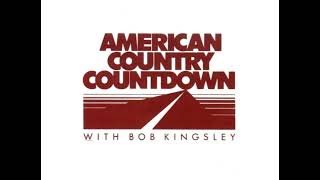 American Country Countdown with Bob Kingsley 5-29-1982