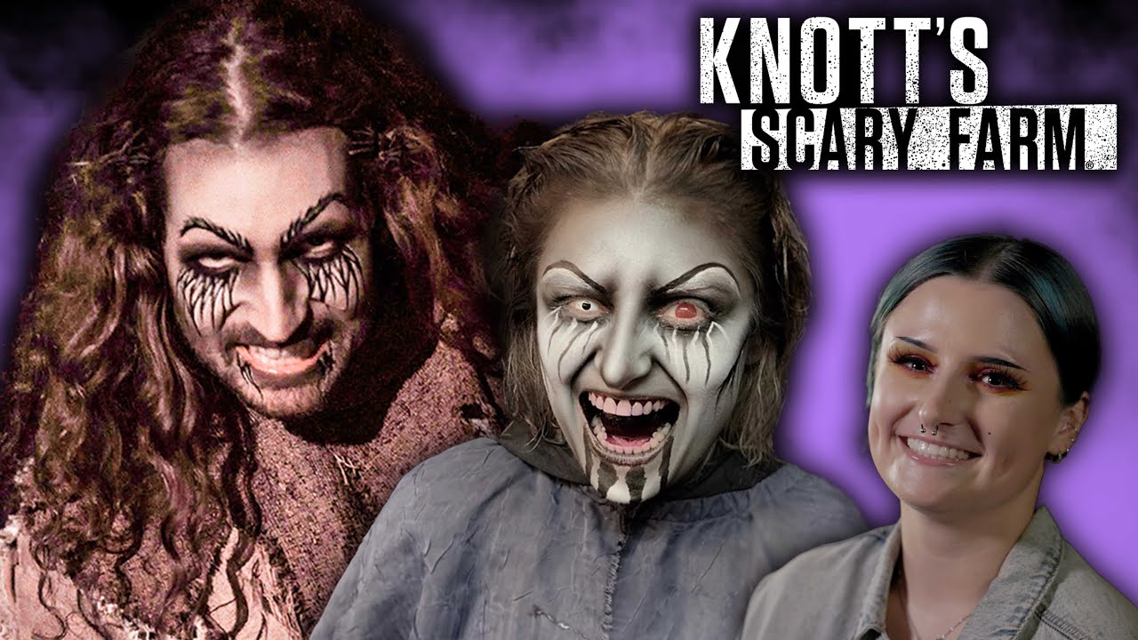 Knott's Scary Farm Monsters! Scare Actor Interview w/ Olivia