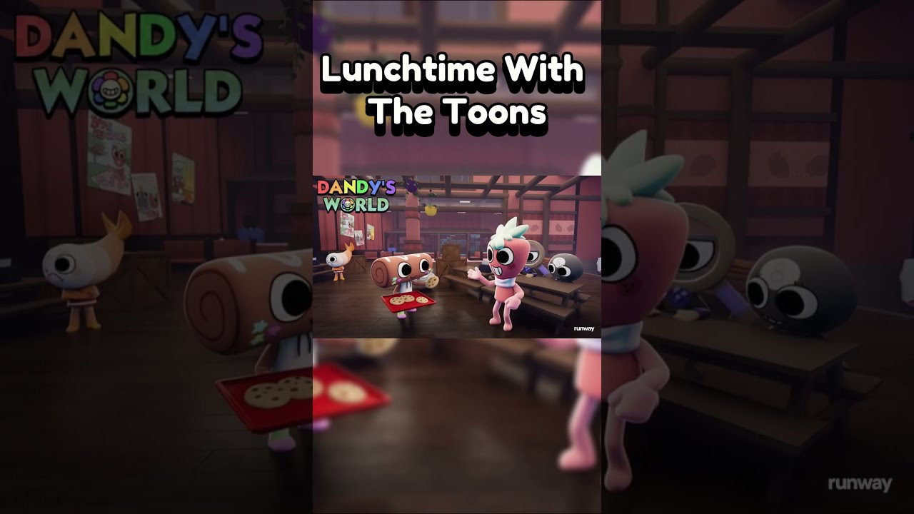 Lunchtime With The Toons Dandy S World Roblox Dandysworld Dandysworldroblox