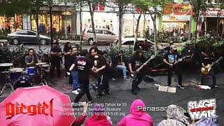 Giegiel - Penasaran di Sogo bersama Bob Sentuhan Buskers