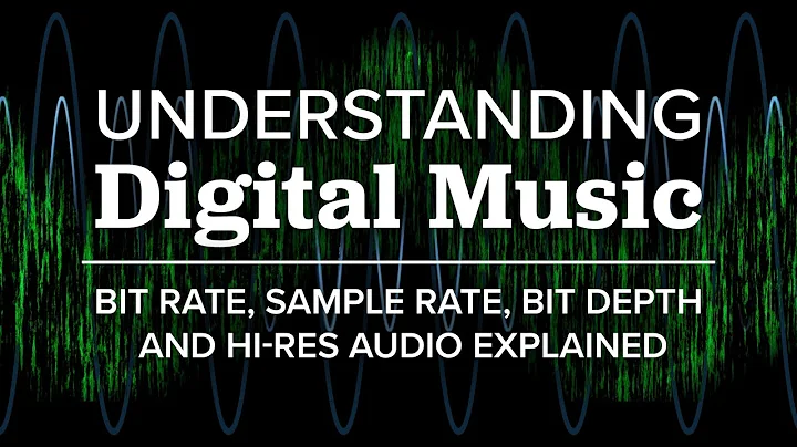 🎶 Understanding Digital Music: Bit Rate, Sample Rate, Bit Depth and Hi-Res Audio Explained