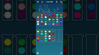 BALL SORT PUZZLE LEVEL 386