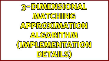 3-dimensional matching approximation algorithm (implementation details)