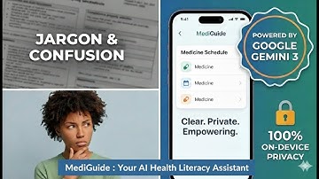 MediGuide : A Multimodal AI Health Literacy Assistant with Gemini 3 Demo | Google DeepMind Hackathon