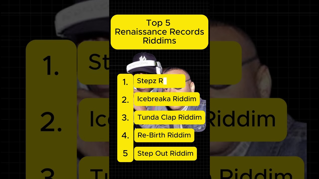 🔥 Top 5 Renaissance Records Riddims That Defined 2000s Dancehall