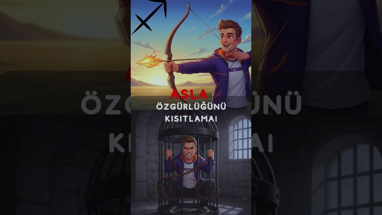 🏹♐ Sagittarius’ Limit: Freedom ❌ | Yay Burcunun Sınırı: Özgürlük ❌