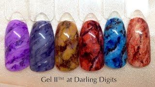 Gel II™ Marble / Granite nail art using Sharpie pens *TEASER*