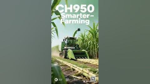 Sugarcane Harvester CH950 #automobile #hollend #farming #xcavator #duet #agrifuture #agritech
