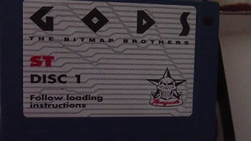 GODS (Retro Unboxing Atari ST)