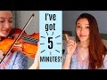 THE BEST 5 MINUTE WARM-UP for the violin! | Learn with Me