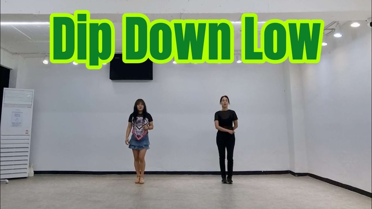 Dip Down Low Linedance #초중급라인댄스 #딥다운로우