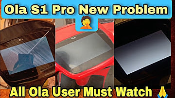 Ola S1 Pro & S1 Air  Display Problem Solve @OlaElectric