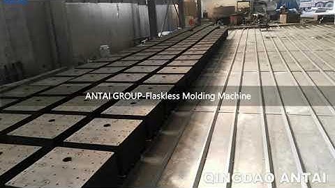 Flaskless molding line