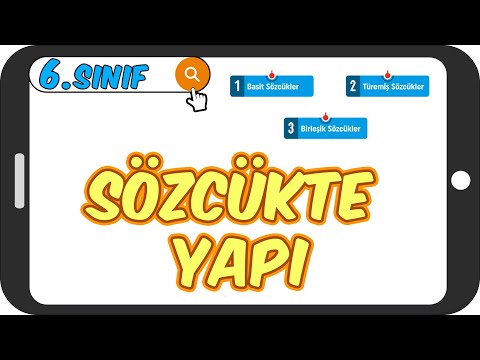 Sözcükte Yapı / Taktikli Konu Anlatımı 📙 6.Sınıf Türkçe #2023