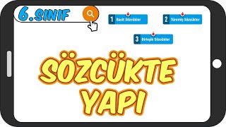 Sözcükte Yapı Taktikli Konu Anlatımı 6Sınıf Türkçe 