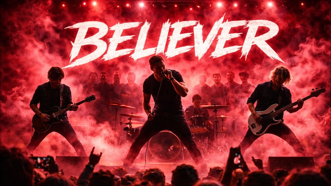 Believer Rock Performance | Live Band on Stage Edition | Imagine Dragons 2026