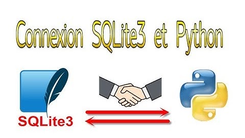 Insertion des données de variables dans une table SQLite3 avec Python